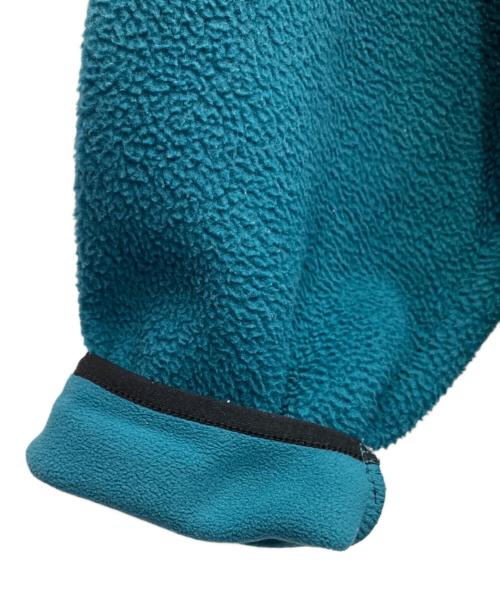 EBTEK（イービーテック）EBTEK (イービーテック) ハーフジップパーカー グリーン×ブラック サイズ:Lの古着・服飾アイテム