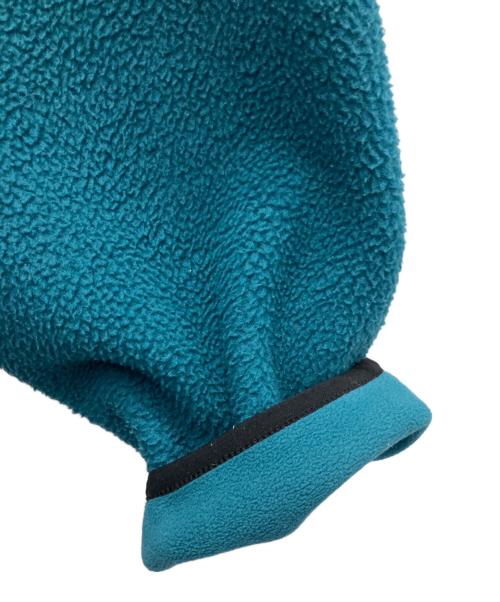 EBTEK（イービーテック）EBTEK (イービーテック) ハーフジップパーカー グリーン×ブラック サイズ:Lの古着・服飾アイテム