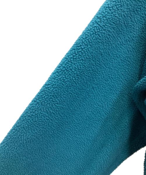 EBTEK（イービーテック）EBTEK (イービーテック) ハーフジップパーカー グリーン×ブラック サイズ:Lの古着・服飾アイテム