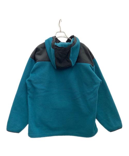 EBTEK（イービーテック）EBTEK (イービーテック) ハーフジップパーカー グリーン×ブラック サイズ:Lの古着・服飾アイテム