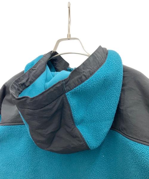 EBTEK（イービーテック）EBTEK (イービーテック) ハーフジップパーカー グリーン×ブラック サイズ:Lの古着・服飾アイテム