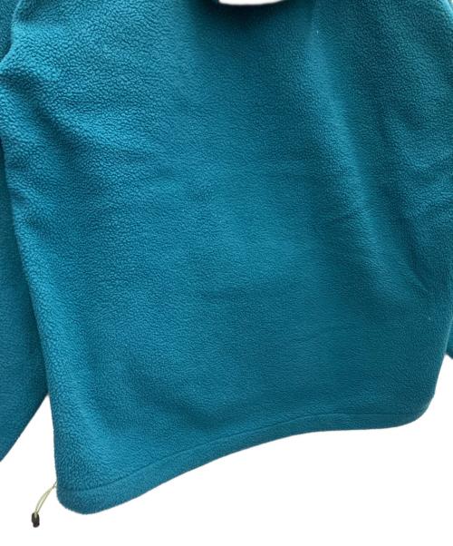 EBTEK（イービーテック）EBTEK (イービーテック) ハーフジップパーカー グリーン×ブラック サイズ:Lの古着・服飾アイテム