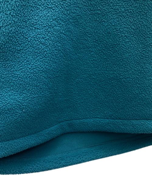 EBTEK（イービーテック）EBTEK (イービーテック) ハーフジップパーカー グリーン×ブラック サイズ:Lの古着・服飾アイテム