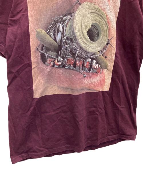 SUPREME（シュプリーム）Supreme (シュプリーム) 半袖カットソー ボルドー サイズ:Mの古着・服飾アイテム