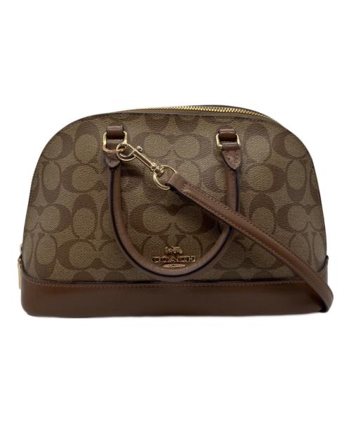 COACH（コーチ）COACH (コーチ) 2WAYショルダーバッグ ブラウンの古着・服飾アイテム