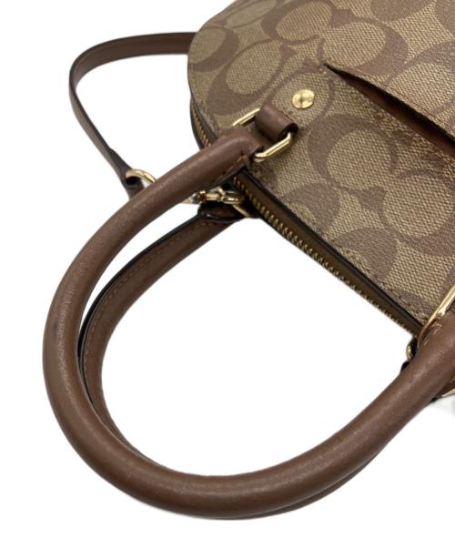 COACH（コーチ）COACH (コーチ) 2WAYショルダーバッグ ブラウンの古着・服飾アイテム