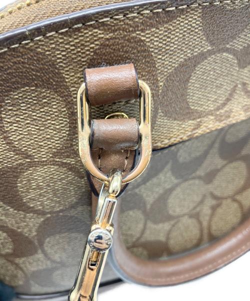 COACH（コーチ）COACH (コーチ) 2WAYショルダーバッグ ブラウンの古着・服飾アイテム