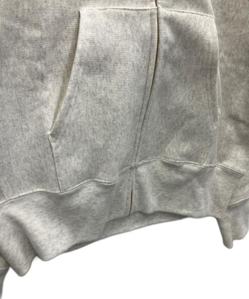 Champion REVERSE WEAVE（チャンピオン リバース ウィーブ）Champion REVERSE WEAVE (チャンピオン リバース ウィーブ) ジップフーデッドスウェットシャツ ライトグレー サイズ:Lの古着・服飾アイテム