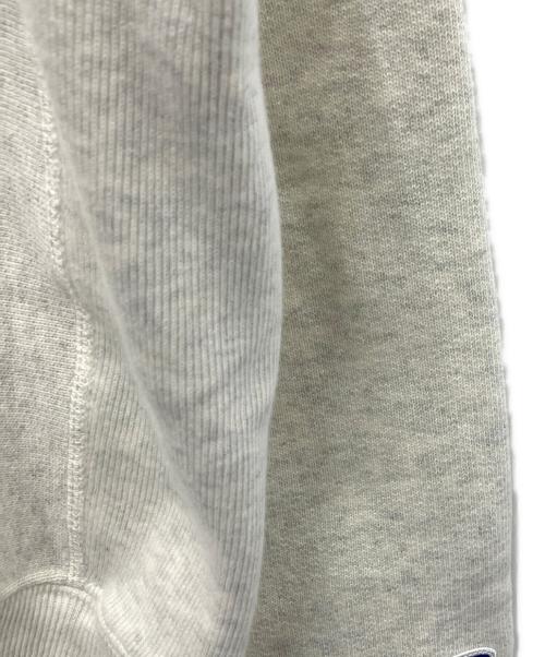 Champion REVERSE WEAVE（チャンピオン リバース ウィーブ）Champion REVERSE WEAVE (チャンピオン リバース ウィーブ) ジップフーデッドスウェットシャツ ライトグレー サイズ:Lの古着・服飾アイテム