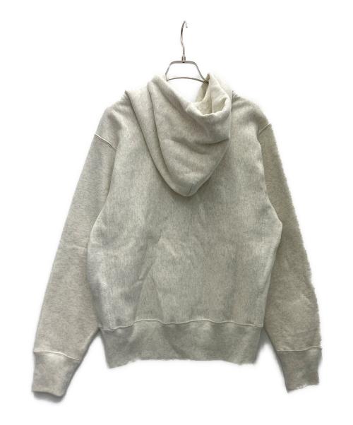 Champion REVERSE WEAVE（チャンピオン リバース ウィーブ）Champion REVERSE WEAVE (チャンピオン リバース ウィーブ) ジップフーデッドスウェットシャツ ライトグレー サイズ:Lの古着・服飾アイテム