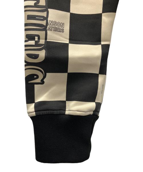 VANSON（バンソン）VANSON (バンソン) ジャケット ブラック×ホワイト サイズ:Mの古着・服飾アイテム