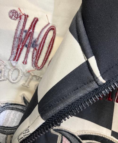 VANSON（バンソン）VANSON (バンソン) ジャケット ブラック×ホワイト サイズ:Mの古着・服飾アイテム