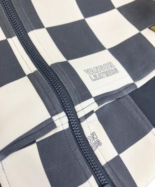 VANSON（バンソン）VANSON (バンソン) ジャケット ブラック×ホワイト サイズ:Mの古着・服飾アイテム