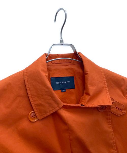BURBERRY LONDON（バーバリーロンドン）BURBERRY LONDON (バーバリーロンドン) ショートトレンチコート オレンジ サイズ:SIZE40の古着・服飾アイテム