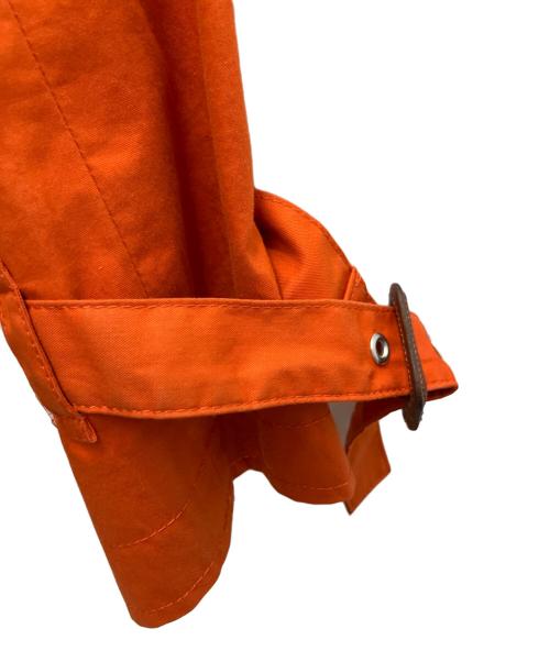 BURBERRY LONDON（バーバリーロンドン）BURBERRY LONDON (バーバリーロンドン) ショートトレンチコート オレンジ サイズ:SIZE40の古着・服飾アイテム