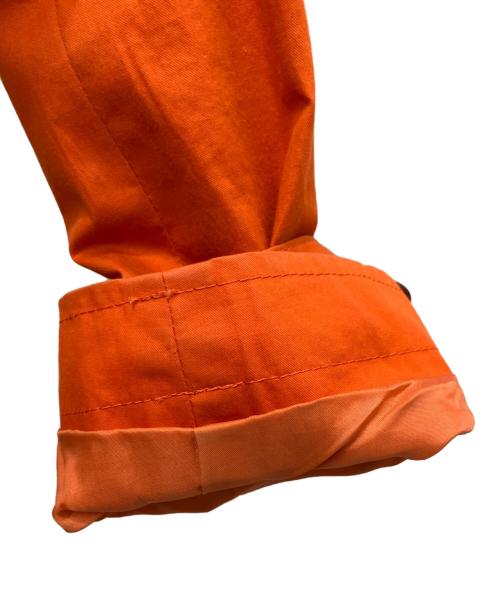 BURBERRY LONDON（バーバリーロンドン）BURBERRY LONDON (バーバリーロンドン) ショートトレンチコート オレンジ サイズ:SIZE40の古着・服飾アイテム