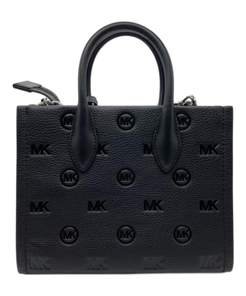 MICHAEL KORS（マイケル・コース）MICHAEL KORS (マイケル・コース) 2WAYショルダーバッグ ブラックの古着・服飾アイテム