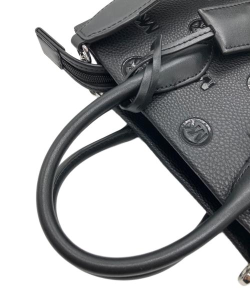 MICHAEL KORS（マイケル・コース）MICHAEL KORS (マイケル・コース) 2WAYショルダーバッグ ブラックの古着・服飾アイテム