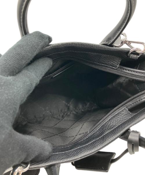 MICHAEL KORS（マイケル・コース）MICHAEL KORS (マイケル・コース) 2WAYショルダーバッグ ブラックの古着・服飾アイテム