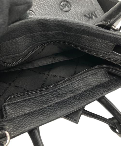 MICHAEL KORS（マイケル・コース）MICHAEL KORS (マイケル・コース) 2WAYショルダーバッグ ブラックの古着・服飾アイテム