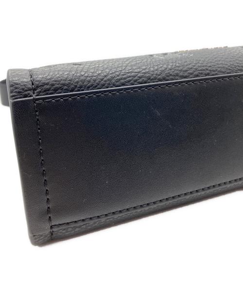 MICHAEL KORS（マイケル・コース）MICHAEL KORS (マイケル・コース) 2WAYショルダーバッグ ブラックの古着・服飾アイテム