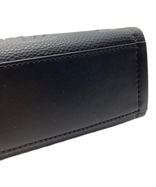 MICHAEL KORS（マイケル・コース）MICHAEL KORS (マイケル・コース) 2WAYショルダーバッグ ブラックの古着・服飾アイテム