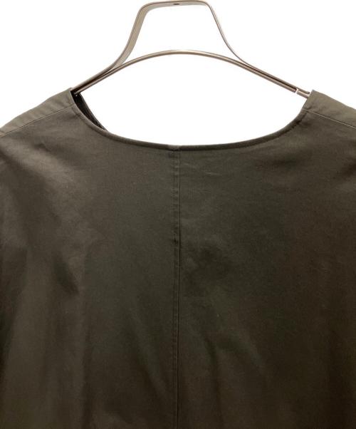 number 18 OHAKO（オハコ）NUMBER 18 ohako (オハコ) ノーカラーコート ブラウン サイズ:-の古着・服飾アイテム