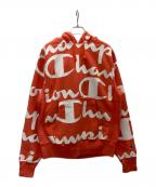 Champion REVERSE WEAVEチャンピオン リバース ウィーブ）の古着「プルオーバーパーカー」｜オレンジ