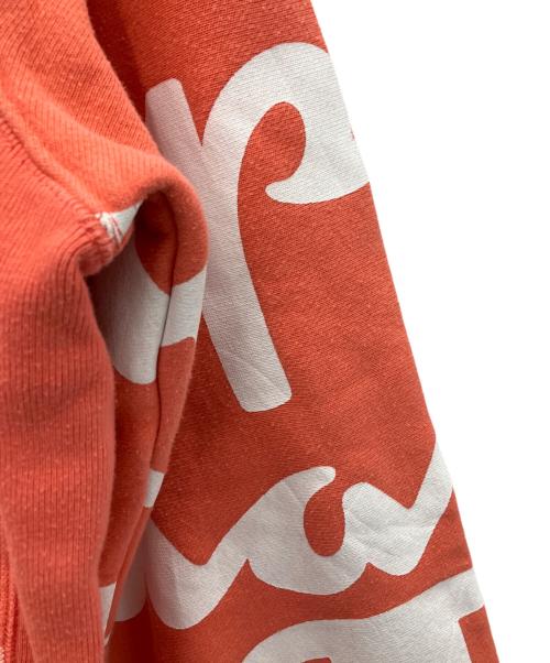 Champion REVERSE WEAVE（チャンピオン リバース ウィーブ）Champion REVERSE WEAVE (チャンピオン リバース ウィーブ) プルオーバーパーカー オレンジ サイズ:Mの古着・服飾アイテム