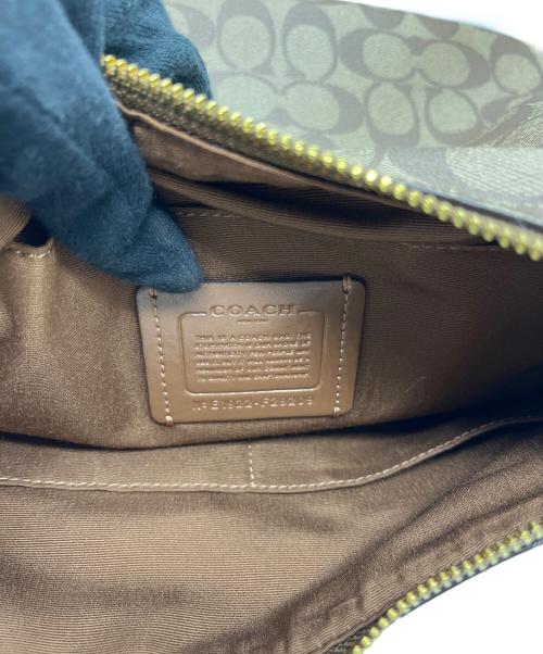 COACH（コーチ）COACH (コーチ) ワンショルダーバッグ ベージュ×ブラウンの古着・服飾アイテム