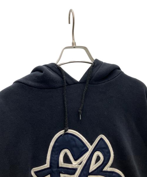 FUBU（フブ）FUBU (フブ) プルオーバーパーカー ブラック サイズ:XXLの古着・服飾アイテム