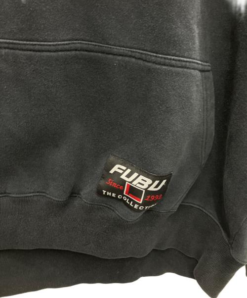 FUBU（フブ）FUBU (フブ) プルオーバーパーカー ブラック サイズ:XXLの古着・服飾アイテム
