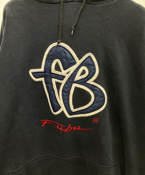 FUBU（フブ）FUBU (フブ) プルオーバーパーカー ブラック サイズ:XXLの古着・服飾アイテム