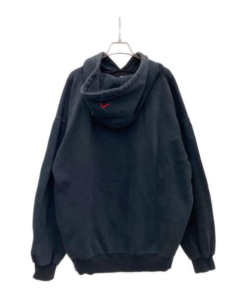 FUBU（フブ）FUBU (フブ) プルオーバーパーカー ブラック サイズ:XXLの古着・服飾アイテム