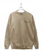 BEAMSビームス）の古着「スウェットプルオーバー」｜ベージュ