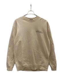 BEAMS（ビームス）の古着「スウェットプルオーバー」｜ベージュ