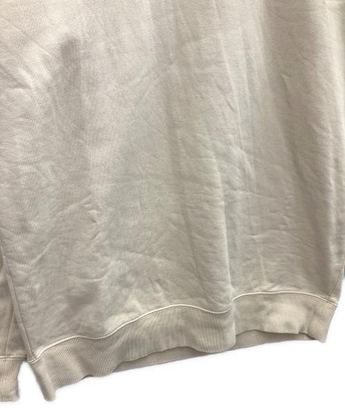 BEAMS（ビームス）BEAMS (ビームス) スウェットプルオーバー ベージュ サイズ:XLの古着・服飾アイテム