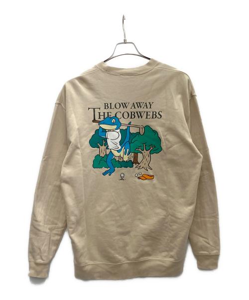 BEAMS（ビームス）BEAMS (ビームス) スウェットプルオーバー ベージュ サイズ:XLの古着・服飾アイテム