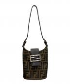 FENDIフェンディ）の古着「ショルダーバッグ」｜ブラウン