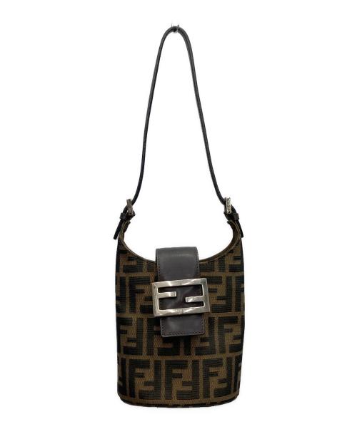 FENDI（フェンディ）FENDI (フェンディ) ショルダーバッグ ブラウンの古着・服飾アイテム