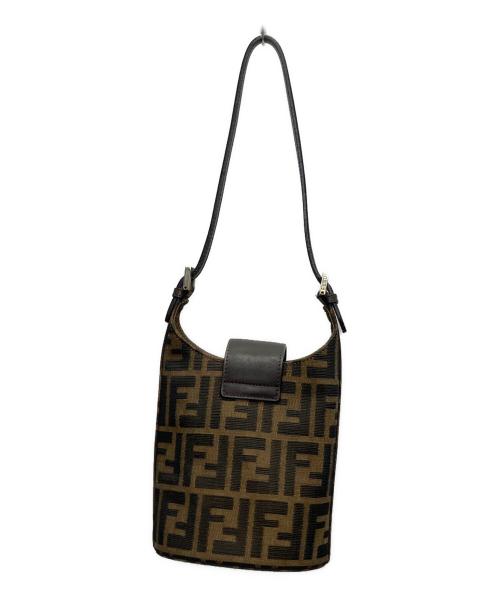 FENDI（フェンディ）FENDI (フェンディ) ショルダーバッグ ブラウンの古着・服飾アイテム