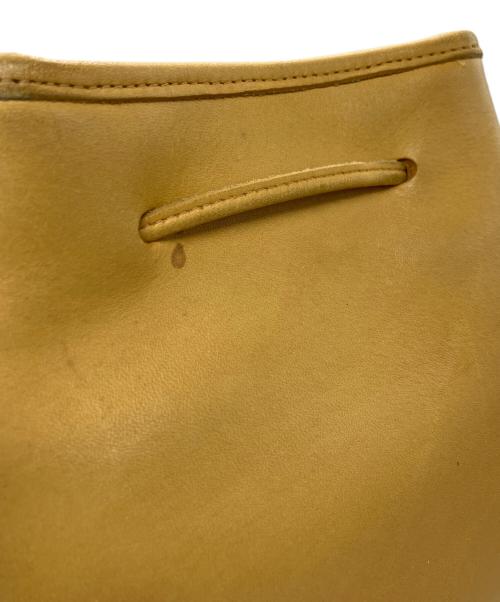 COACH（コーチ）COACH (コーチ) 巾着ショルダーバッグ ベージュの古着・服飾アイテム