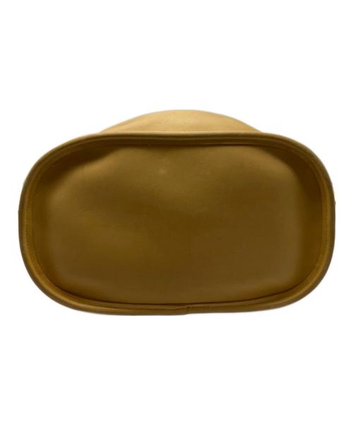 COACH（コーチ）COACH (コーチ) 巾着ショルダーバッグ ベージュの古着・服飾アイテム