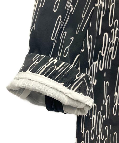 1PIU1UGUALE3 RELAX（ウノピゥウノウグァーレトレ リラックス）1piu1uguale3 relax (ウノピゥウノウグァーレトレ リラックス) 総柄ジャケット ブラック サイズ:XLの古着・服飾アイテム