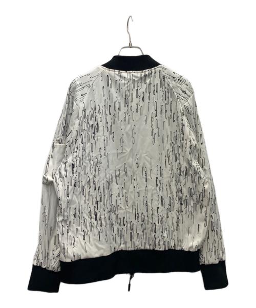 1PIU1UGUALE3 RELAX（ウノピゥウノウグァーレトレ リラックス）1piu1uguale3 relax (ウノピゥウノウグァーレトレ リラックス) ブルゾン ホワイト サイズ:Lの古着・服飾アイテム