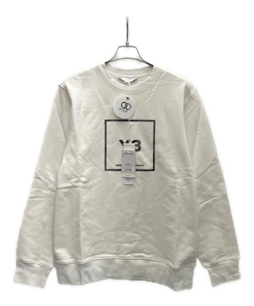 Y-3（ワイスリー）Y-3 (ワイスリー) スウェット ホワイト サイズ:Lの古着・服飾アイテム