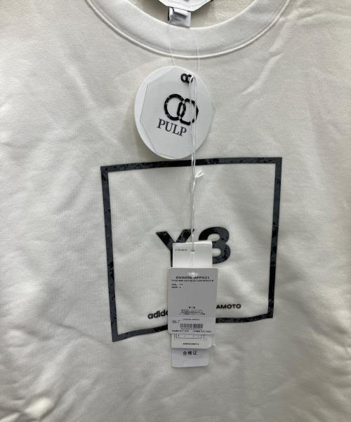 Y-3（ワイスリー）Y-3 (ワイスリー) スウェット ホワイト サイズ:Lの古着・服飾アイテム