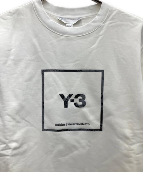 Y-3（ワイスリー）Y-3 (ワイスリー) スウェット ホワイト サイズ:Lの古着・服飾アイテム