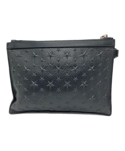 JIMMY CHOO（ジミーチュウ）JIMMY CHOO (ジミーチュウ) セカンドバッグ ブラックの古着・服飾アイテム