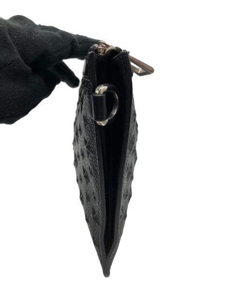 JIMMY CHOO（ジミーチュウ）JIMMY CHOO (ジミーチュウ) セカンドバッグ ブラックの古着・服飾アイテム